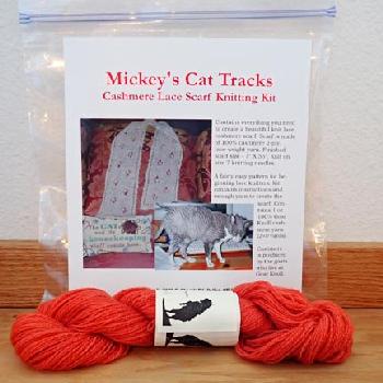 Mickey's Cat Track scarf Image